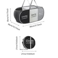thumbnail image 3 of Laundry Hamper with Three Compartments for Sort and Storage Durable Portable Clothes Organizer for Dorm Laundry Room or Travel, 3 of 6