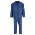 thumbnail image 1 of Hanes Ensemble de Pyjama en Popeline à Manches Longues (Grande Taille pour Hommes), 1 of 4