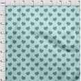 thumbnail image 3 of oneOone Georgette Viscose Fabric Rabbit Block Print Fabric By Yard 42 Inch Wide, 3 of 4