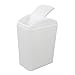 thumbnail image 3 of Xowine 42 Gallon Plastic Trash Can Small Garbage Can With Swing Top Lid White, 3 of 4