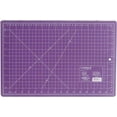 thumbnail image 1 of UNIQUE Double Sided Cutting Mat, 30 cm (12 in) × 46 cm (18 in) (30 × 45 cm (17.7 in)), Self-Healing, Purple, 1 of 5