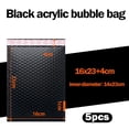 thumbnail image 2 of 5Pcs Black Bubble Mailers: Padded, Self Seal, Tear Resistant, Multipurpose for Various Items Shipping, 2 of 2