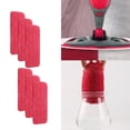 thumbnail image 2 of 6 - Piece Set of Microfiber Flat Mop Replacement Cloths for Water Spray Mops, 2 of 6