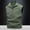 Army Green, variant on Men's Sleeveless Work Vest with Zippered Pockets for Outdoor Activities and Casual Wear - Lightweight and Practical for All Seasons