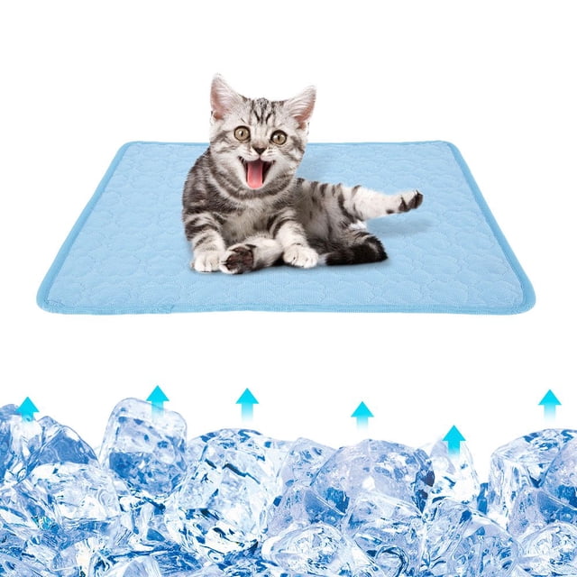 Kitten Tapis de Coussin Résistant aux Rayures Tapis de Refroidissement pour Animaux de Compagnie pour Chiens et Chats Été Chaud Confortable Coussin de Refroidissement pour Animaux de Compagnie Chaton Tapis de Coussin Résistant aux Rayures Couverture de Chiot