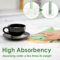 thumbnail image 3 of 45 Pack of Microfiber Towel Roll, Tear Away Microfiber Cleaning Cloth on a Roll Reusable Towels Washable Rags Absorbent for Car, House, Kitchen Dish Drying, 3 of 8
