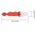 thumbnail image 2 of Safety Flare - LED Flare For Boating Light Electronic Distress Flare Flare Boating Kit Day Night Flare Signal Kit Electronic Visual Sign For Fishing Boating, Waterproof Handheld LED Locator for Boats, 2 of 8