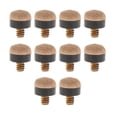 thumbnail image 1 of 10 Pcs Embouts de Queue de Billard Universels pour Jeu Intérieur Snooker Embouts de Queue de Piscine Embouts de Queue de Piscine 11 mm, 1 of 9