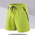 thumbnail image 1 of Styesk Mens Shorts Men Fashion Solid Color Loose And Comfortable Motion Straight-leg Work Clothes Shorts, 1 of 5