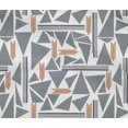 thumbnail image 4 of oneOone Tissu en Coton Flex Triangle & Ligne Imprimé Géométrique BTY 40 Pouces de Large, 4 of 4
