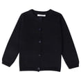 thumbnail image 1 of Toddler Girl&boy Baby Infant Kids Autumn And Winter Sweater Candy Color Cardigan Solid Color Small Cardigan Childrens Sweater, 1 of 9