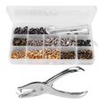 thumbnail image 2 of Tubular Metal Studs Toughness Leather Rivets, Round  Stud, 240Sets Down Jackets For Belts, 2 of 8