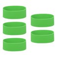 thumbnail image 1 of 5Pcs Silicone Rubber Bands Non-slip 4.33 Inch for Art, Green, 1 of 6