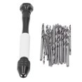thumbnail image 4 of Manual Drills Kit, Hand Drill Bits Set Light Weight Wear   For Rubber, 4 of 8