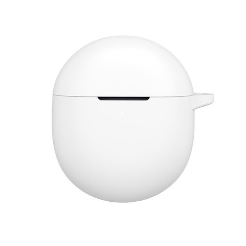 GadgetCom Étui de Remplacement Compatible avec Google Pixel Buds 2A, Étui en Silicone Souple Anti-Rayures pour Écouteurs avec Mousqueton