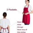 thumbnail image 3 of CHUANK Apron Work Apron Kitchen Food Waist Hanging Neck, 3 of 5