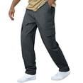 thumbnail image 1 of Ceisia Pantalon Habillé pour Homme, Coupe Droite Ajustée, Formel, avec devant Enveloppant, Structuré, Infroissable, Multicolore, 1 of 7