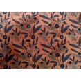 thumbnail image 4 of oneOone Cotton Silk Fabric Leaves & Floral Block Decor Fabric Printed BTY 42 Inch Wide, 4 of 4