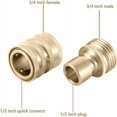 thumbnail image 3 of EIGTHTAIL SENRISE 8pcs M22 14mm Pressure Washer Adapter Quick Release Garden Hose Connector, 3 of 5