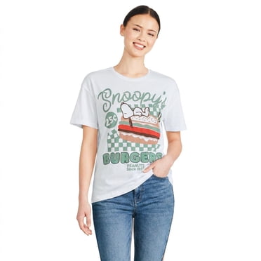 Peanuts Women's Snoopy Graphic T-Shirt