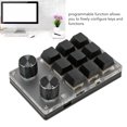 thumbnail image 3 of Clavier Mécanique Macro à une Main, Interrupteur Rouge Portable USB Mini DIY Clavier Programmable avec Bouton, Plug And Play, pour Bureau Gaming, 3 of 8