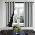 thumbnail image 3 of Elegant Top Design Curtains For Complete Light Blocking And Thermal Insulation Room Darkening Drapes With Easy Window Installation, 3 of 4