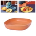thumbnail image 1 of Bol Carré Bol à Spaghetti de Blé, Bol Léger Assiette de Collation Soupe Dessert Riz pour Fête, Bol à Pâtes, 1 of 5