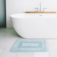 thumbnail image 2 of Mainstays Racetrack 100% Cotton Blue Bath Rug, 17" x 24", 2 of 5
