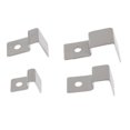 thumbnail image 4 of lionlar Ensemble de 4 Pcs Support Pince Support en Acier Inoxydable pour Réservoir d'Aquarium en Verre - 5 mm, 4 of 9