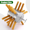 thumbnail image 4 of Dépoussiéreur de Volaille, Nouveau 18 Doigts, Poêle à Poulet Tige 0,4 Pouces, Machine à Plumer en Acier Inoxydable, 4 of 4