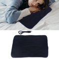 thumbnail image 1 of Electric Heating Pads, Soft Polyester Hot Heated Pad Comfortable Foldable Keep Warm  for Waist Dark Blue, 1 of 7