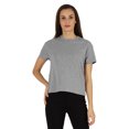 thumbnail image 1 of Inkmeso T-Shirt à Manches Courtes pour Femmes, Épaules Tombantes, Col Rond, T-Shirts d'Été Décontractés, 1 of 7