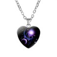 thumbnail image 4 of Fashion Crescent 12 Constellation Constellation Constellation Pendant Necklace, 4 of 9