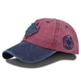 thumbnail image 2 of MIASHUI Canada Washable Baseball Hat Classic Adjustable Cap for Men Women,Navy,One Size, 2 of 9