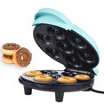 thumbnail image 1 of Dash Mini Donut Maker Machine Makes 7 Doughnuts 700W Double-sided Heating Non-stick Coating Electric Donut, 1 of 8