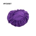 thumbnail image 3 of Decodeary Chair Cover Set Easy To Install Soft And Comfortable Durable And Dustproof Made purple 1Set, 3 of 6
