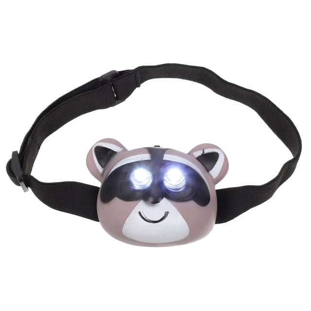 Miangastore Adorable Children Headlight Cartoon Plastic Head Lamp for Outdoor Camping