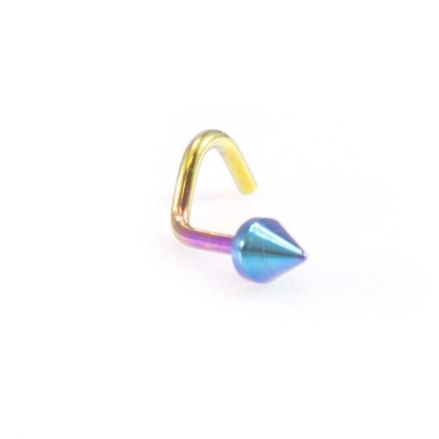 Vis de Nez / Goujon / Anneau 18g Titane avec Pointe de 3mm
