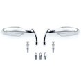 thumbnail image 3 of Krator Custom Rear View Mirrors Chrome Pair w/Adapters Compatible with Suzuki SV650 SV 650, 3 of 3