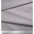thumbnail image 2 of Soimoi Polyester Crepe Fabric Geometric Small Print Fabric by Yard 52 Inch Wide, 2 of 3