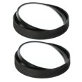 thumbnail image 1 of Miangastore 1 Pair Car Mounted Back Side Format Mirrors Black Car Blind Spot Mirrors, 1 of 9