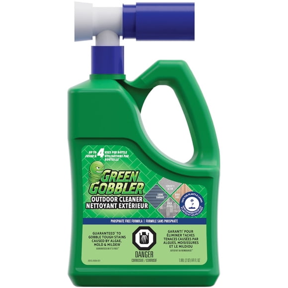 Green Gobbler Outdoor Cleaner with Hose End, 1.89 L