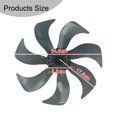 thumbnail image 3 of 14 Inch Floor Fan Table Fan Blade With Nut Cover Fan Blade Fan Accessories, 3 of 10