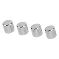 thumbnail image 4 of Volume Tone Control Knob, 4Pcs Easy To Install Electric Guitar Knobs  For Bass For Guitarists Silver,Black,Gold, 4 of 8