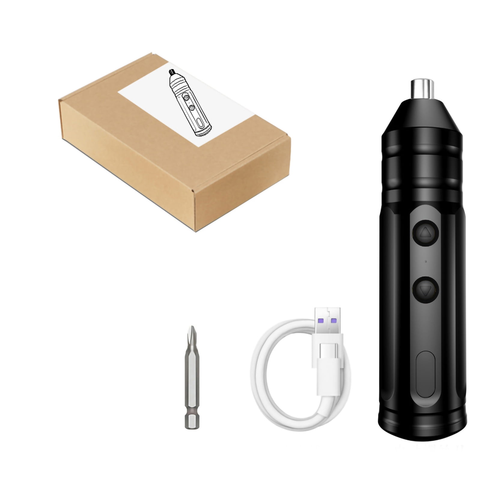 Screwdriver Electric Screwdriver Cordless Brushless Rechargeable Power Drill for Home Working