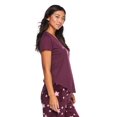 thumbnail image 4 of T-shirt de nuit à encolure dégagée George pour femmes, 4 of 6