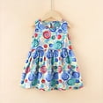 thumbnail image 1 of Robe d'Été pour Petite Fille Robe Trapèze pour Fille Robe Sans Manches à Fleurs Robe pour Filles pour Occasions Spéciales, 1 of 3