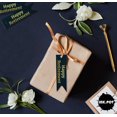 thumbnail image 4 of Inkdotpot Pack Of 100 Happy Retirement Favor Paper Tags Craft Real Gold Foil Hang Tags, 4 of 6