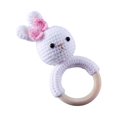 thumbnail image 1 of Cartoon Knitting, Hand Crochet Weaving, Ringing Bell, Wooden Ring, the Bell Inside Can Make A Sound E, 1 of 4