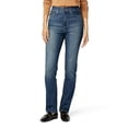thumbnail image 1 of Remis à Neuf Signature par Levi Strauss & Co. Jeans Droits Taille Haute pour Femmes, 16, 1 of 3